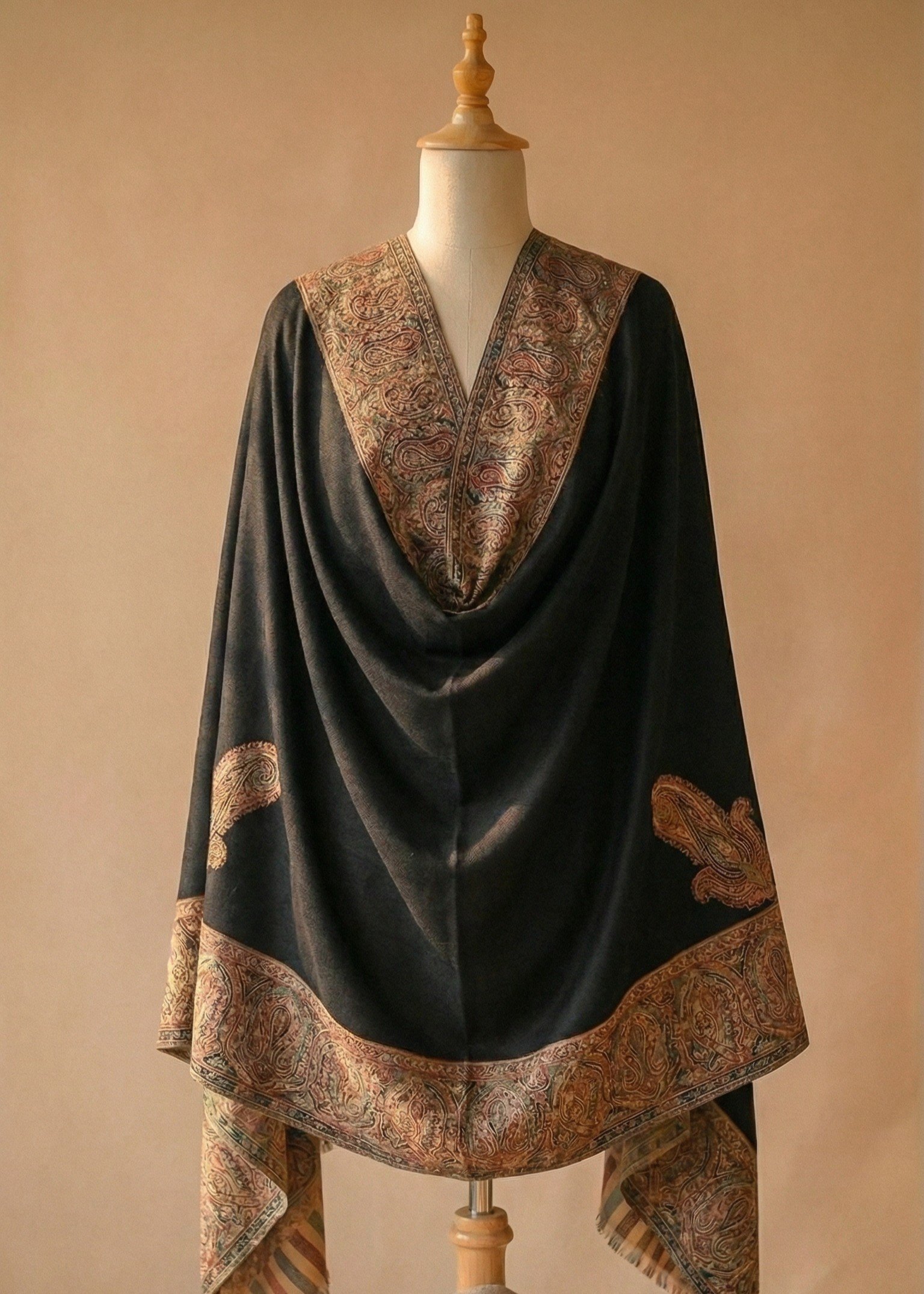 Kashmiri Pashmina Kani Shawl for Women - Image 2